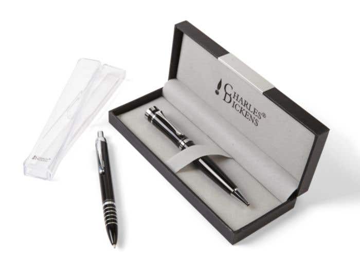 Bolígrafo Charles Dickens® de metal Bibi