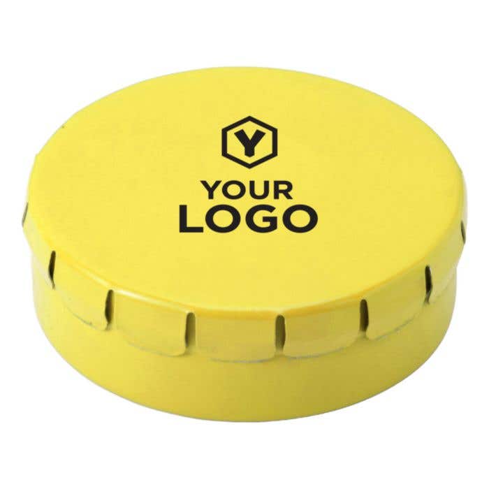 Tin with mints Anika