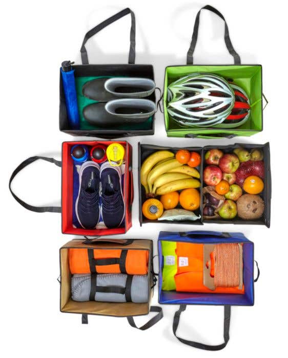Car organizer Remi | Nonwoven | Foldable | 24 l