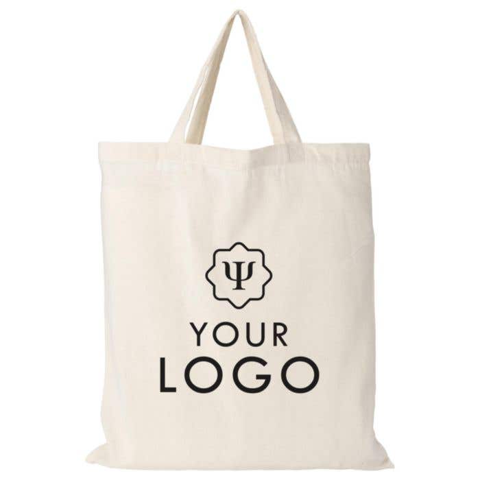Cotton bag Maila | Cotton 110 g/m² | Short handles