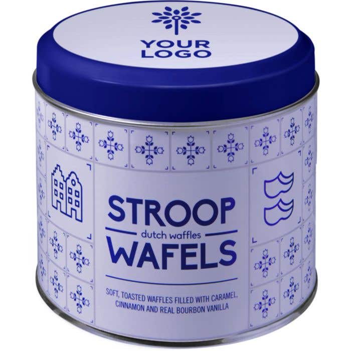 Stroopwafelblik William | 8 stuks
