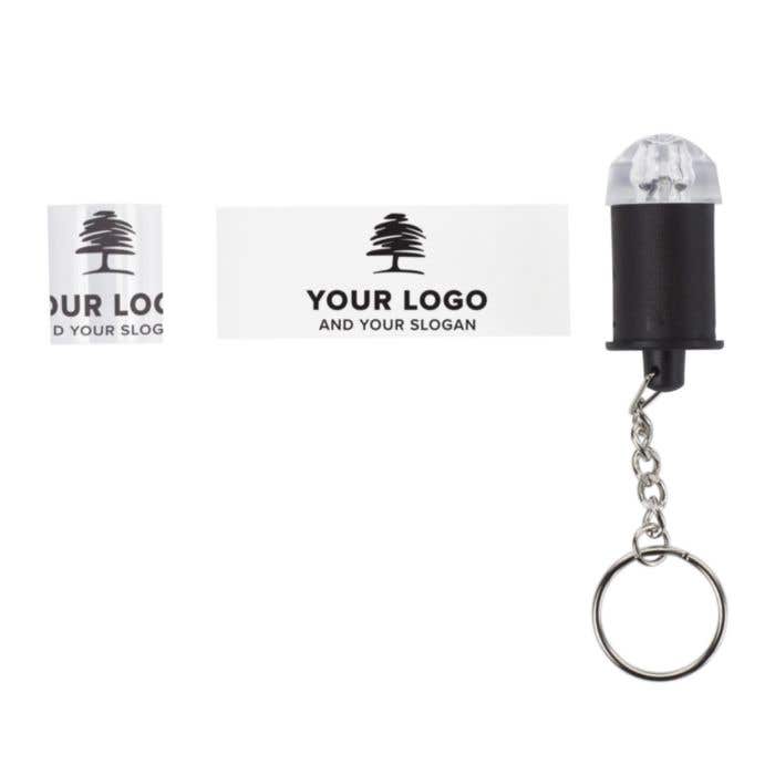 ABS key holder with light Carly