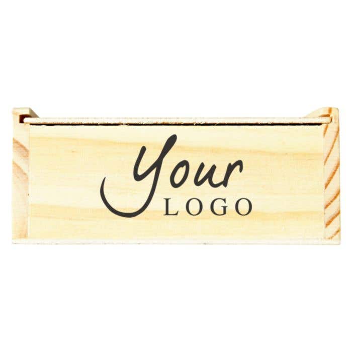 Wooden box with game set Myriam