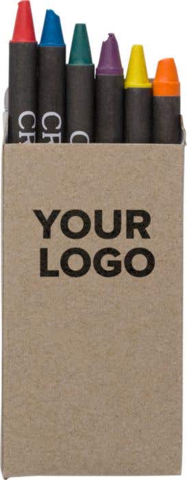 Wachsmalkreide-Set 6-tlg. Selena