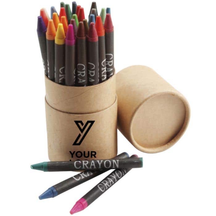 Tube de 30 crayons gras Gabrielle