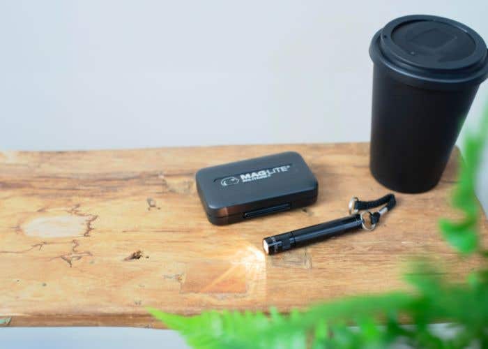 Aluminium Maglite Solitaire flashlight