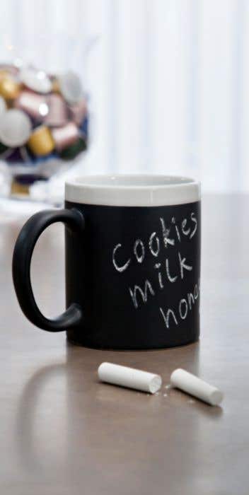 Taza de gres con 1 tiza Claude