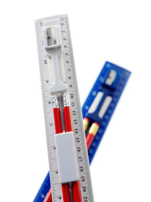 PS ruler with pencil Pascale