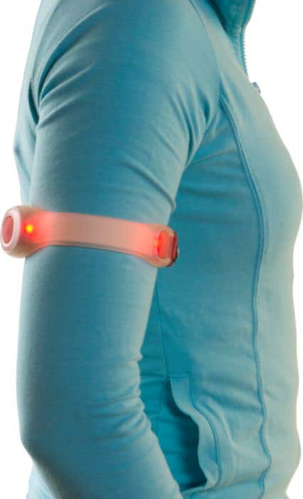 Veiligheidsarmband Jenna | Siliconen | 2 LED