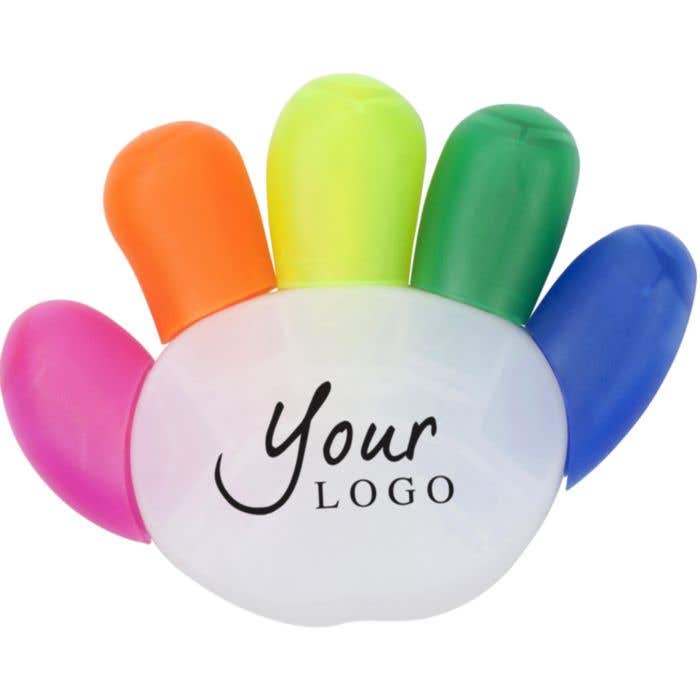 Highlighter Sierra | 5 colors | Hand shape