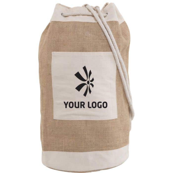 Jute duffel bag Austin