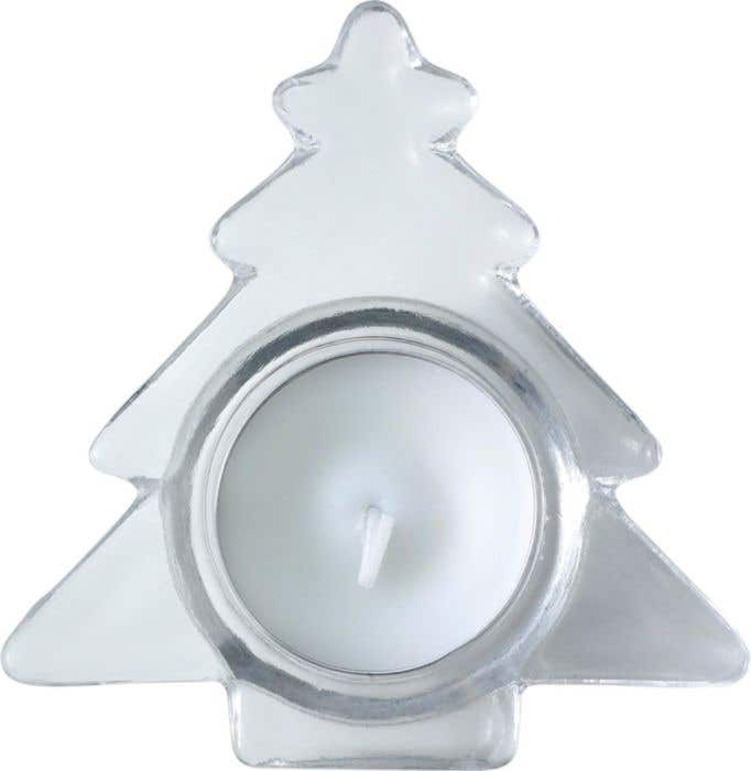 Waxinelichthouder Casey | Glas | Kerstboom