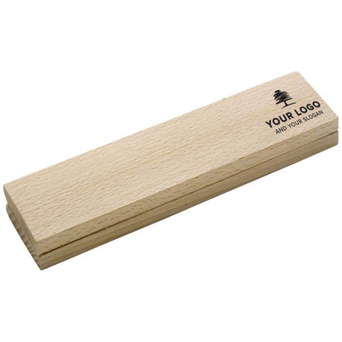 Schrijfset Morris | Houten doos | Pen en potlood