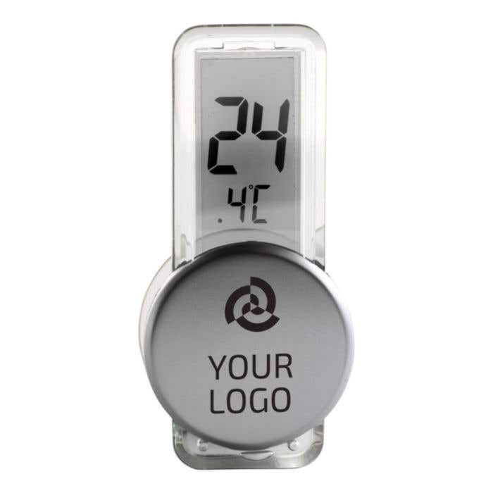 Thermometer Roxanne | Plastic | Suction cup | Silver