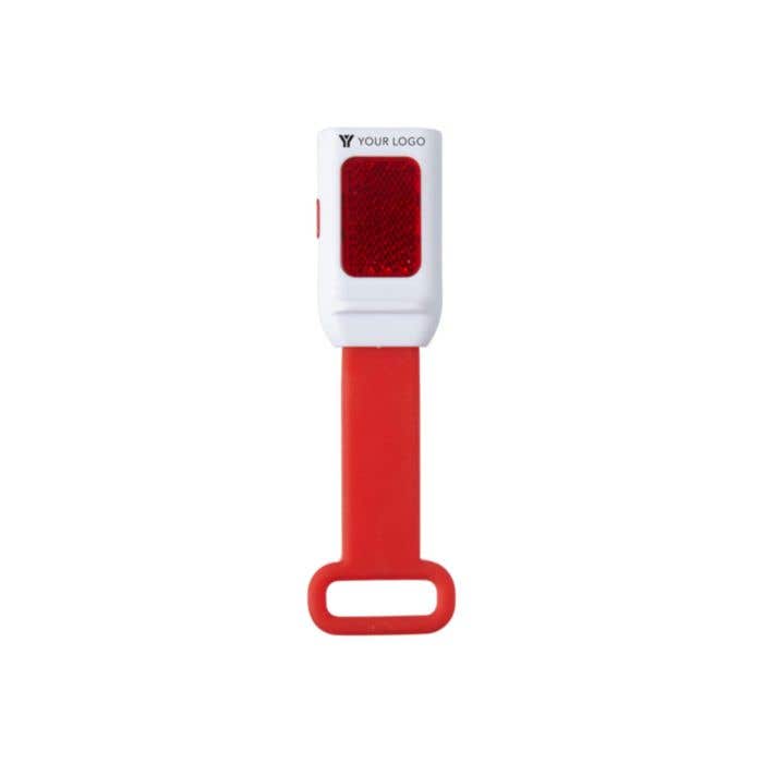 Bicycle light Duncan | Plastic | 3+1 LED | Silicone strap