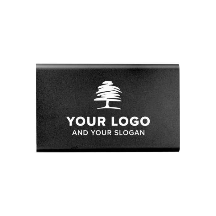 Aluminium power bank Ezra