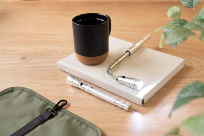 Aluminium zaklamp Aya