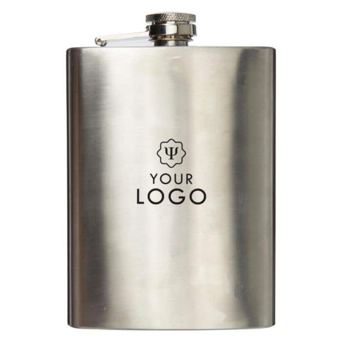 Stainless steel hip flask Benedict