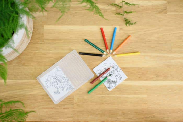 Set de PP para colorear Adita