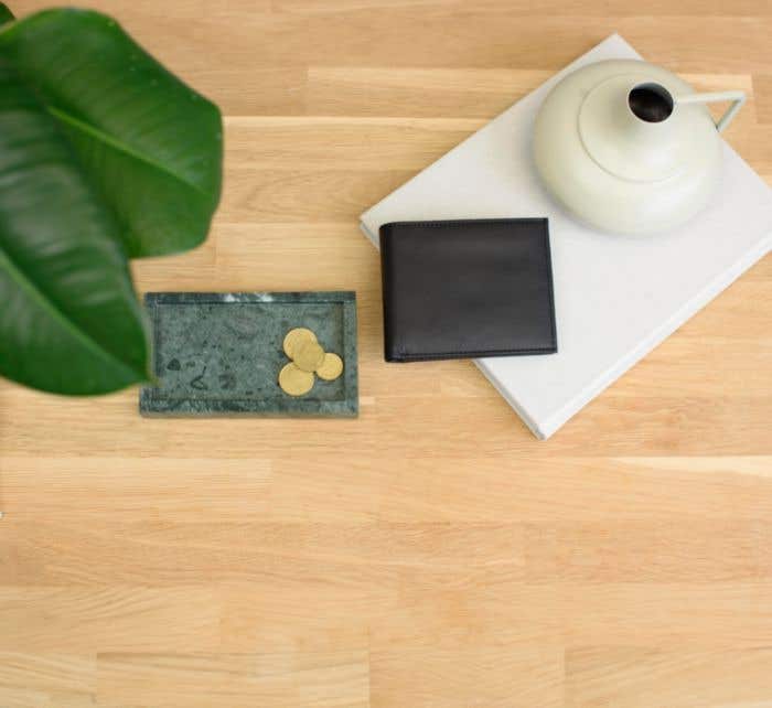 Portafoglio RFID in pelle Yvonne