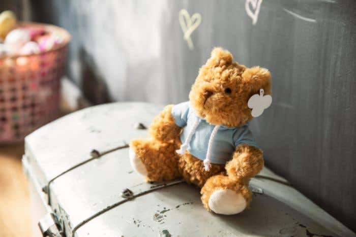 Plush teddy bear Monty