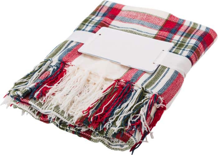 Polyester chenille (285 gr/m²) blanket Ayana