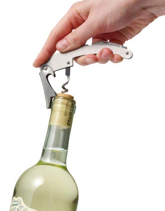 Set de vino de acero inox. Dale