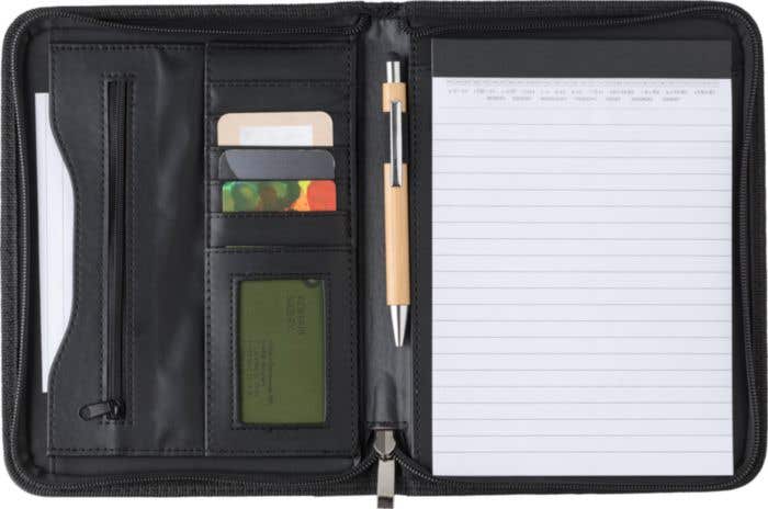 Folder Rosa | Bonded leather | A5 | With notepad