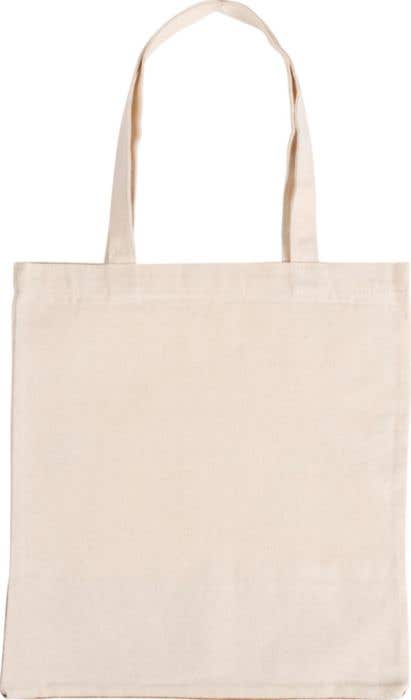 Shopping bag Dalia | Cotton | Cork detail