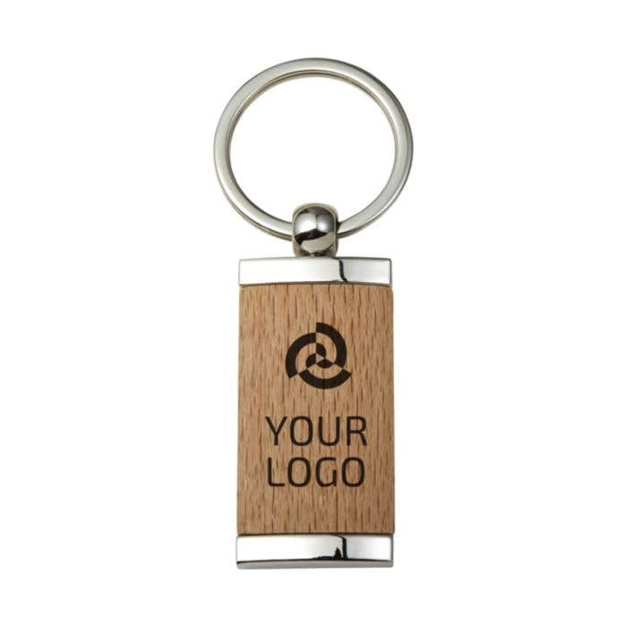 Sleutelhanger Jennie | Hout
