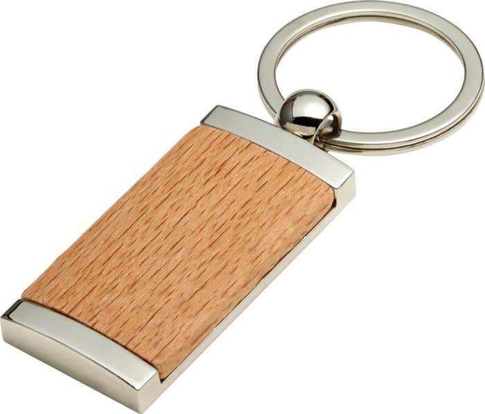 Sleutelhanger Jennie | Hout
