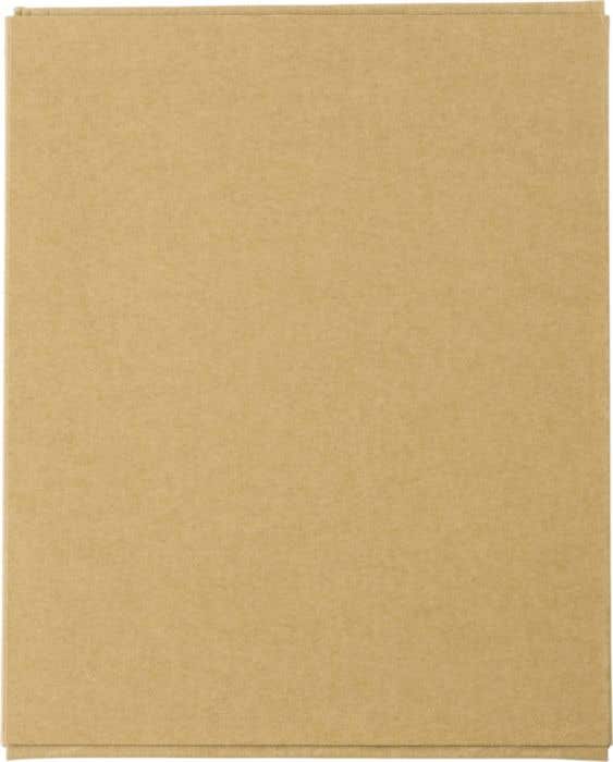 Bamboe cover notitieboek met pen Jo