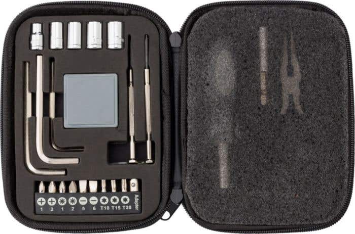 Set attrezzi 24 pezzi, custodia in PU Lani