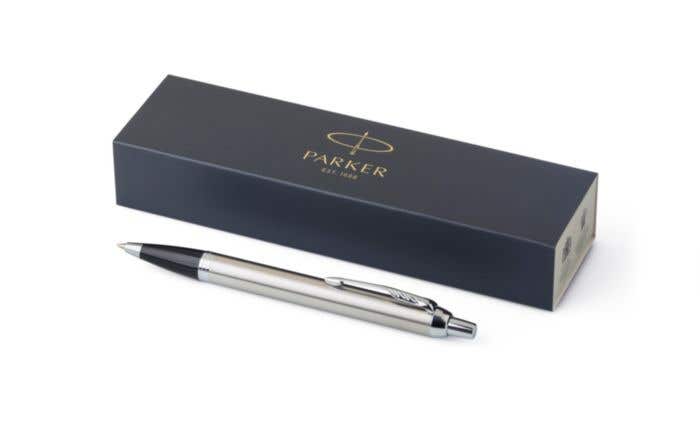 Parker IM ballpen | Brass and chrome