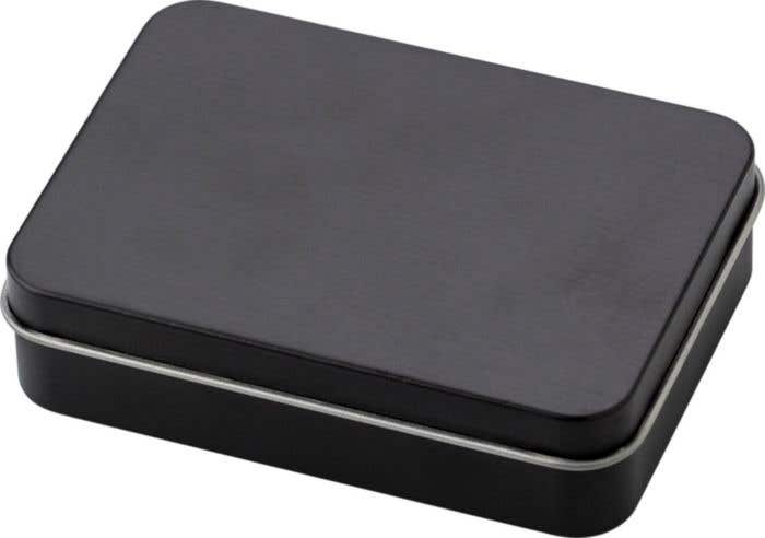 Metal tin with playing cards Nathan