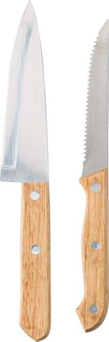 Messenset Tony | Bamboe | 2 st | Magnetische doos