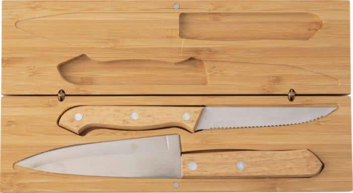 Bamboo knife set Tony