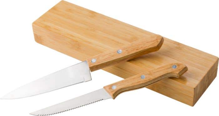 Bamboo knife set Tony