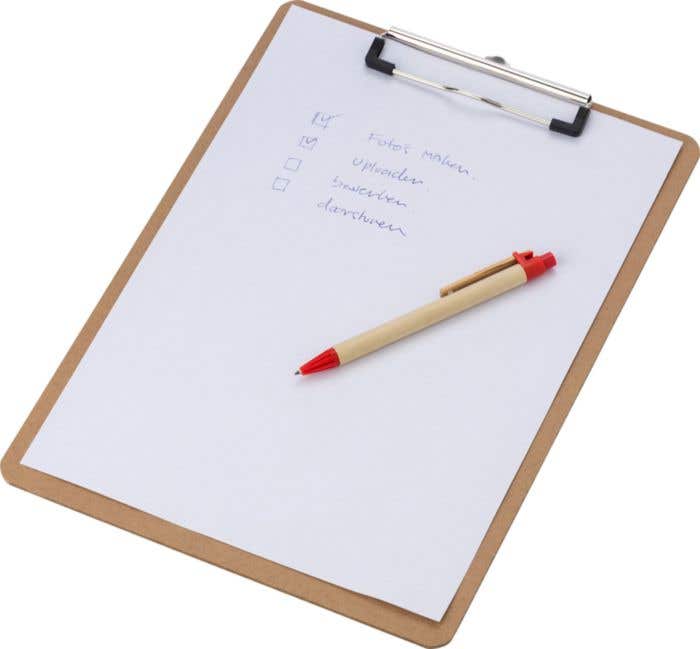 Clipboard in MDF Nimra Original