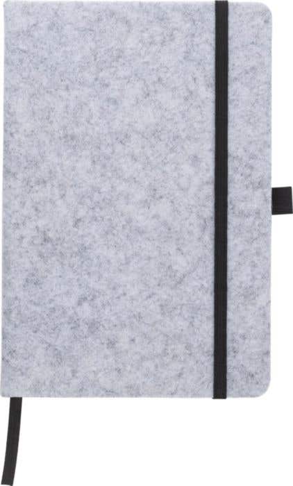Notitieboek Harper | Gerecycled vilt | A5 | Gelijnd