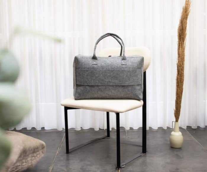 rPET felt duffle bag Savannah