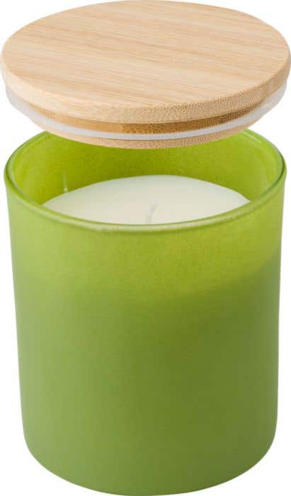 Glazen kaars Lucas | Plantaardig was | 200 g