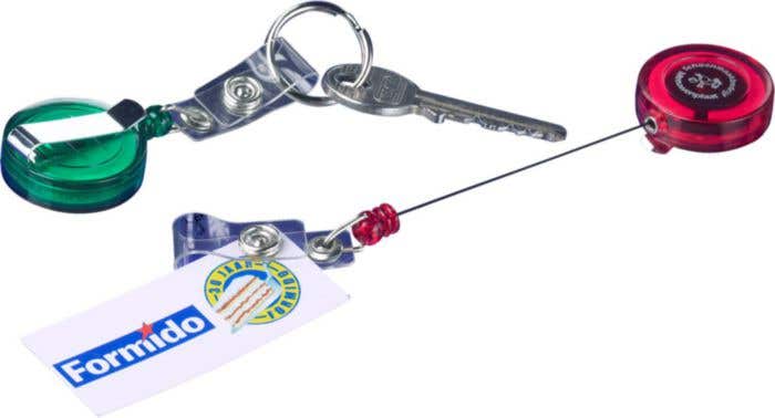 Pass holder Eric | Plastic | With cord