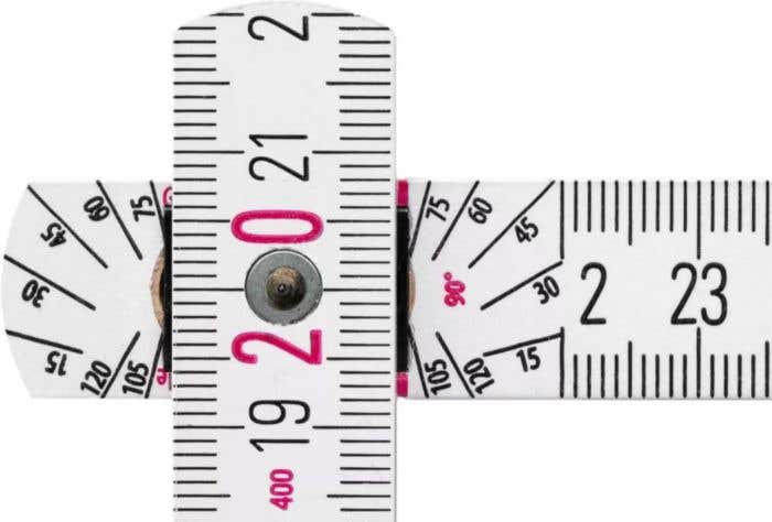 Wooden Stabila foldable ruler Jessica 400 Series