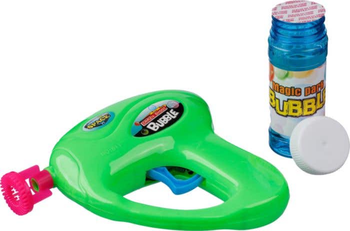 Plastic bubble gun Hallie
