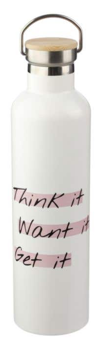 Garrafa de parede dupla em aço inoxidável Damien