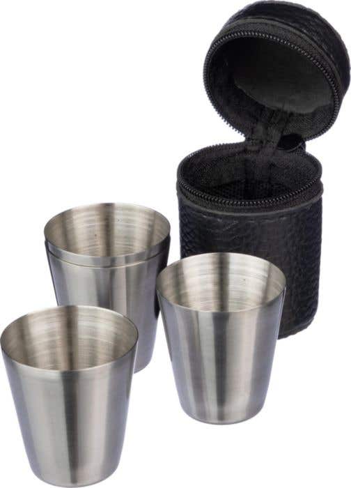 Set de 4 verres à shot en inox Benjamin