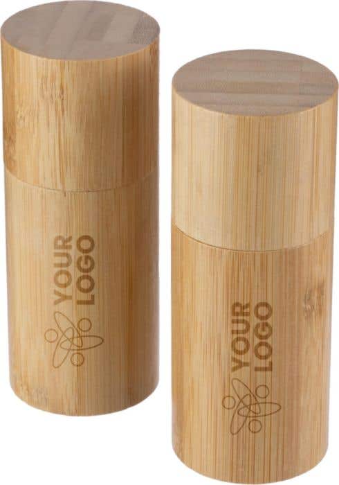 Salt and pepper mill set Christine | Bamboo | 2 pcs