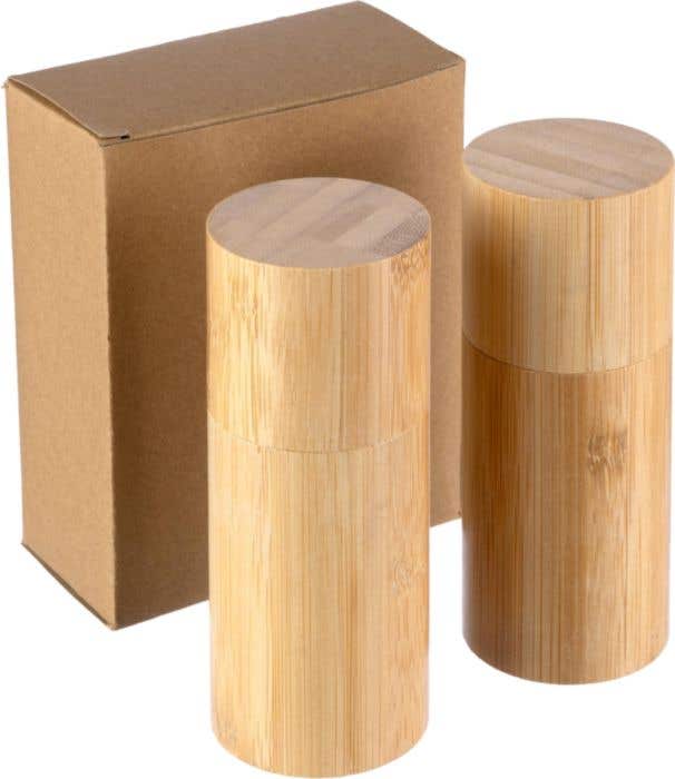 Salt and pepper mill set Christine | Bamboo | 2 pcs