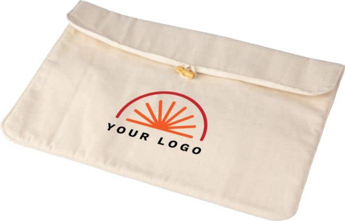 Custodia per laptop da 15 pollici in cotone da 220 g/m² Dirk